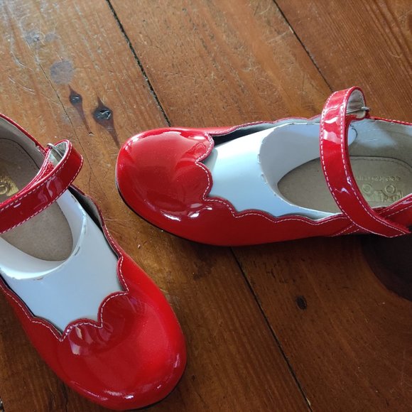 See Kai Run Toddler's & Girl's Savannah Red Patent Mary Jane - Picture 6 of 8